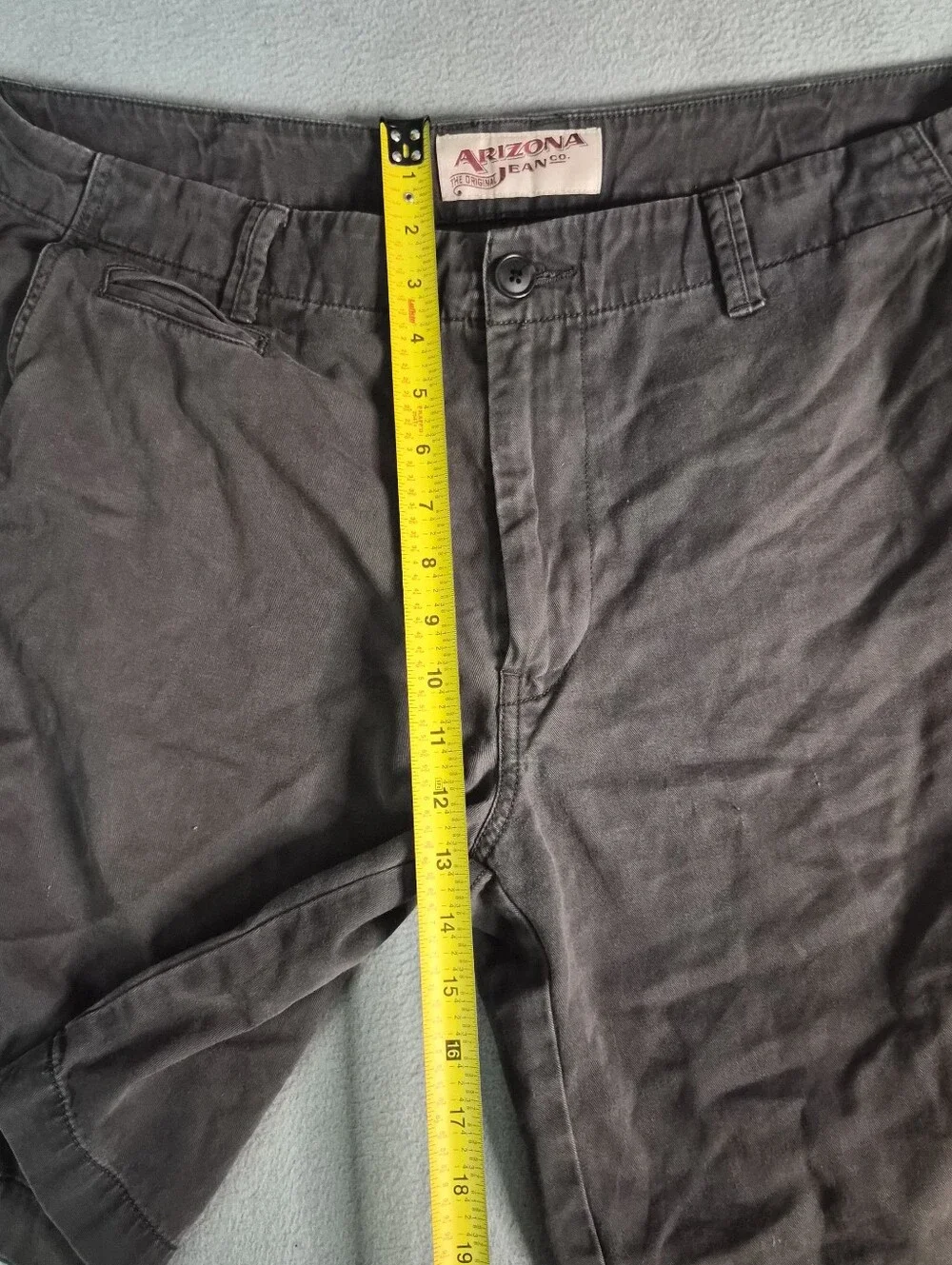 Grey Arizona jeans co baggy shorts size mens 38W